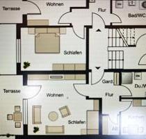 Einzimmerwohnung in ruhiger Lage mit EBK und Terasse - Eystrup
