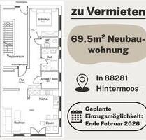 2,5-Zimmer-Neubauwohnung in Hintermoos zu vermiten - Schlier