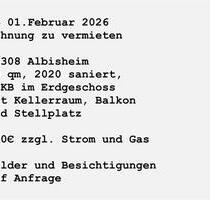 3ZKB Wohnung in Albisheim ab 01.02.2026 zu vermieten - Albisheim (Pfrimm)