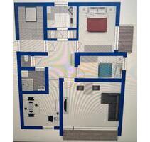Renovierte 3,5-Zimmer-Wohnung mit 2 Balkonen – in Trittau