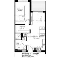 2-Zimmer Wohnung im 2. OG zu vermieten in 89281 Altenstadt