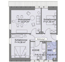 Erstbezug nach Renovierung: Helle 3-Zimmer-Wohnung in Barnstorf