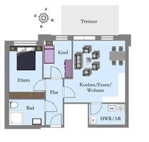Erdgeschosswohnung in Friesoythe zu vermieten