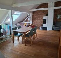 Moderne Dachgeschoss Wohnung, 4 Zimmer, 2 Bäder, Balkon - Leipzig Altwest