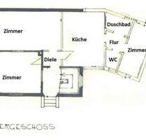 Mietwohnung - 710,00 EUR Kaltmiete, ca.  54,00 m² in Viernheim (PLZ: 68519)