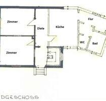 Mietwohnung - 870,00 EUR Kaltmiete, ca.  63,00 m² in Viernheim (PLZ: 68519)