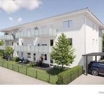 Neubau Erstbezug 2-Zimmer, 2. OG, Aufzug, Balkon, EBK, WP mit PV-Anl., FBH, Lüftungsanlage, Carport - Hirschaid