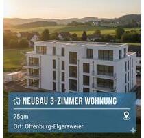 NEUBAU 3-Zimmer Wohnung in Offenburg-Elgersweier