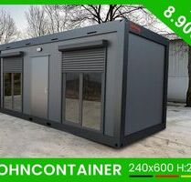 Bürocontainer | Wohncontainer | Container | Baucontainer | Lagercontainer | Gartencontainer | Containerhaus | TEILWEISE SOFORT VERFÜGBAR 240x600 - Bochum