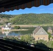 Traumhafte Dachgeschosswohnung mit Rheinblick - Kaub