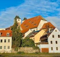 Helle 1-Zimmer-Altstadtwohnung mit Südterrasse und Gartenzugang - Freiberg