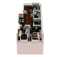 2,5 Zimmer Dachgeschosswohnung mit EBK in Königshofen - Bechhofen