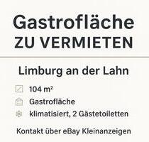 Gastrofläche zu vermieten - 1.450,00 EUR Kaltmiete, in Limburg an der Lahn (PLZ: 65549)