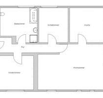 Luftige 3 Zimmer-Wohnung - 1.080,00 EUR Kaltmiete, ca.  120,00 m² in Amt Wachsenburg (PLZ: 99334)