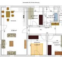 4 Zimmer Dachgeschoßwohnung - 670,00 EUR Kaltmiete, in Ebersdorf bei Coburg (PLZ: 96237)