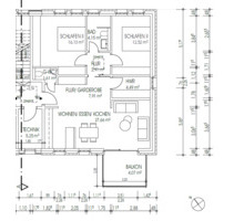 Helle, moderne 3 Zimmer Wohnung, 78qm , in Lemförde