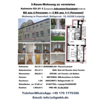 JobcenterSozialamt Familie 4 Personen oder 2 BG aus 1+1 Personen - Leipzig Ost