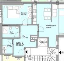 MODERNES WOHNEN: ERDGESCHOSSWOHNUNG MIT TERRASSE & OFFENEM WOHNKONZEPT - Norden