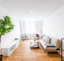 Frisch sanierte und vollständig möblierte 2-Zimmer-Wohnung in toller Lage - Nürnberg Hasenbuck