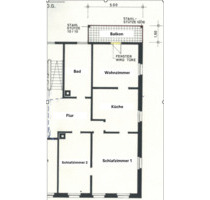 TOP Lage RENOVIERTE 3 Zimmer mit 95qm Balkon in zentraler Lage - Schramberg