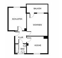 Demnächst frei! 2-Zimmer-Wohnung in Gelsenkirchen Hassel