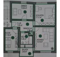 Wohnung mit nagelneuer Küche - 800,00 EUR Kaltmiete, ca.  75,00 m² in Schwetzingen (PLZ: 68723)