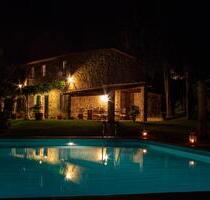 Exklusives Toskana Ferienhaus, kleine Lucca Villa in Panorama Lage unterhalb der Weinberge mit privatem Pool & Terrassen - Sankt Augustin