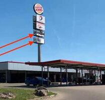 Werbefläche auf der Landstraße 58-66 in Haan zu vermieten