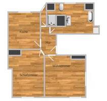 Hochwertig sanierte Dachgeschosswohnung in 04758 Oschatz
