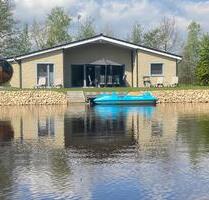 Last Minute, Ferienhaus am See (1-8 Pers.) mit Panorama Außen Sauna, Tretboot, Whirlwanne, Kamin, Kinderspieleparadies - Osnabrück