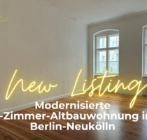 Modernisierte 2-Zimmer-Altbauwohnung im beliebten Kiez von Neukölln - Berlin