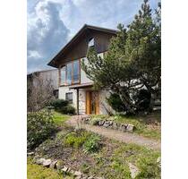 Attraktives Wochenendhaus mit Panoramablick, Terasse und Garten - Ilmenau Frauenwald