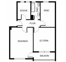 3-Zimmer-Wohnung in Gelsenkirchen Hassel