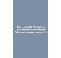 Neu renovierte Wohnung in Unterleiterbach - Zapfendorf