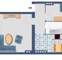 Wohnung zu vermieten - 1.100,00 EUR Kaltmiete, in Berlin (PLZ: 13403) Reinickendorf