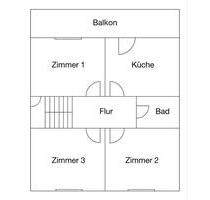 Helle 3-Zimmer-Wohnung in Werneck