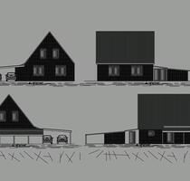 Wohnhaus mit Carport - 1.100,00 EUR Kaltmiete, ca.  120,00 m² in Hesel (PLZ: 26835)