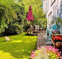 Unikat: Idyllische, möblierte Doppelhaushälfte mit großem Garten in Solln - München Thalkirchen-Obersendling-Forstenried-Fürstenried-S