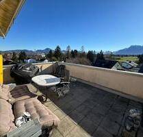Sonnige, ruhige 3-Zimmer Penthouse-Wohnung mit großer Südterrasse - Freilassing