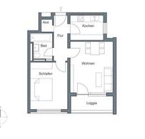 Neu renovierte 2-Zimmer-Wohnung mit Loggia - Top Kapitalanlage - Fürstenfeldbruck