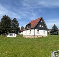Weihnachten in der Jägerhütte am Kaminfeuer – Haus mit Baugrundst - Schleusingen