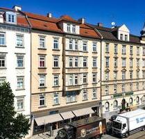 Großzügige 2-Zimmer-Altbauwohnung in Haidhausen – mit Balkon in die Innenhöfe - München Au-Haidhausen