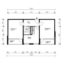 2-Zimmer-Wohnung mit Stadtblick, 2 Balkonen & Einbauküche - Hannover Vahrenwald-List