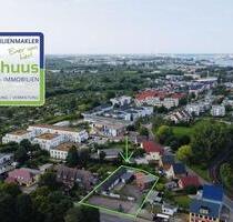 Gewerbegrundstück mit Baugenehmigung für ein Mehrfamilienhaus inkl. Planung in Top-Lage in Rostock - Lambrechtshagen