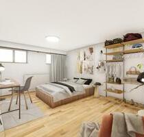 Frisch renovierte 2Z-Wohnung | 2er-WG-tauglich | möbliert - Stuttgart Degerloch