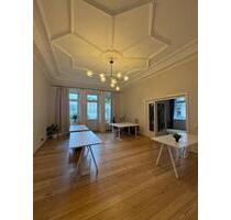 Stilvolles Altbau-Büro im Briller Viertel – 130 m² | Voll möblier - Wuppertal