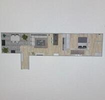 Tolle 2-Zimmer-WHG mit großer Dachterrasse in Achim-Uphusen