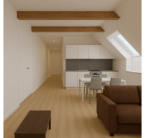 Exklusive Dachgeschosswohnung – Fußbodenheizung, Designglas, EBK - Amberg