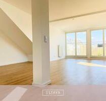 Wunderschöne 4-Zimmer-Wohnung mit Dachterrasse und Panorama Fenster - Chemnitz Hilbersdorf