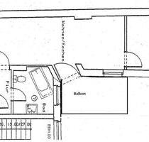 2-Raum-Wohnung in der City - 350,00 EUR Kaltmiete, ca.  45,00 m² in Halle (Saale) (PLZ: 06108)